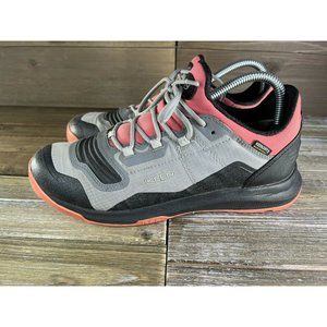 Keen Tempo Flex Waterproof Hiking Shoes 1024850 Black Gray Pink Women Size 8.5